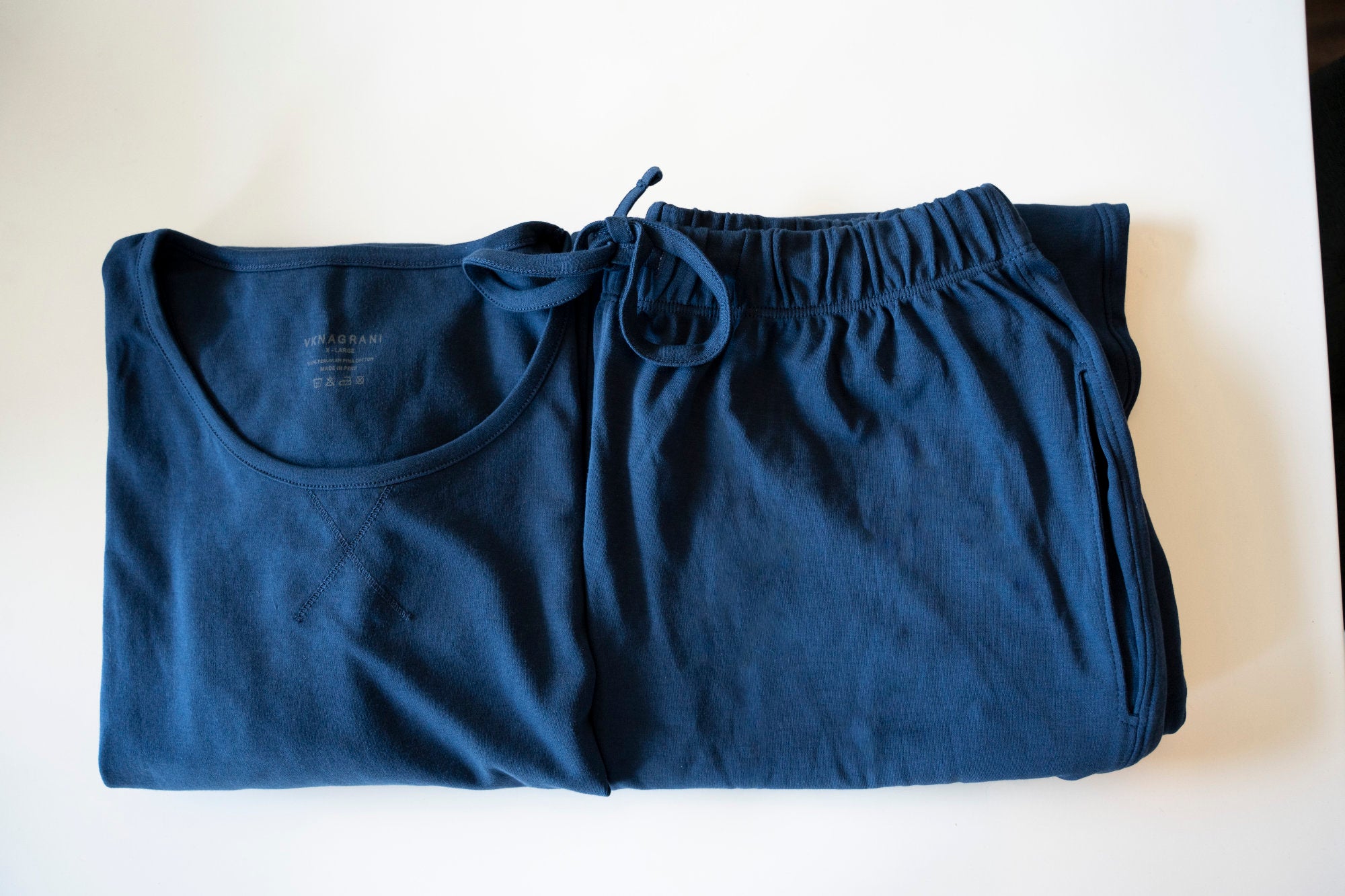 Peruvian Pima Cotton Long Sleeve Pajamas