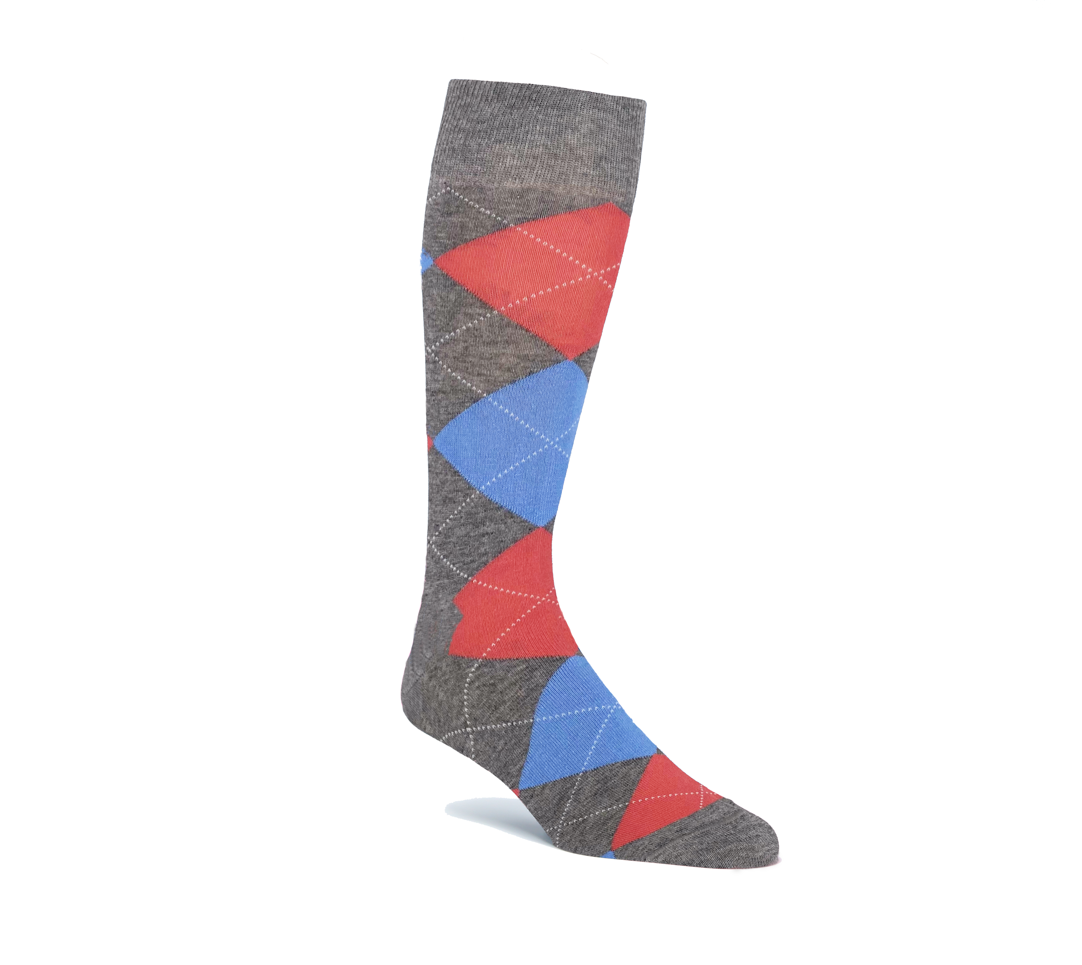 Spring Argyle Sock