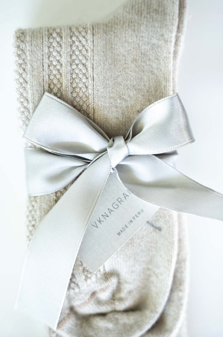 VKCA Cashmere Baby Alpaca Wool Socks