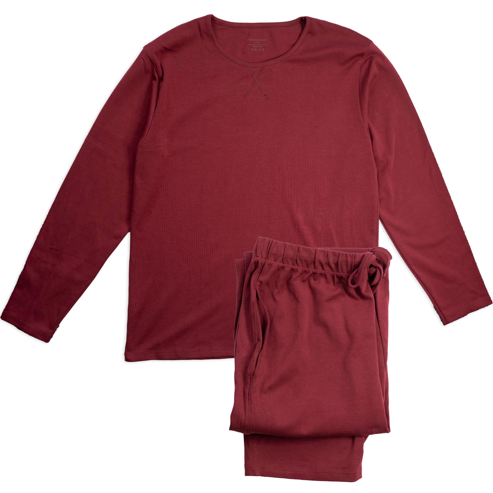 Peruvian Pima Cotton Long Sleeve Pajamas