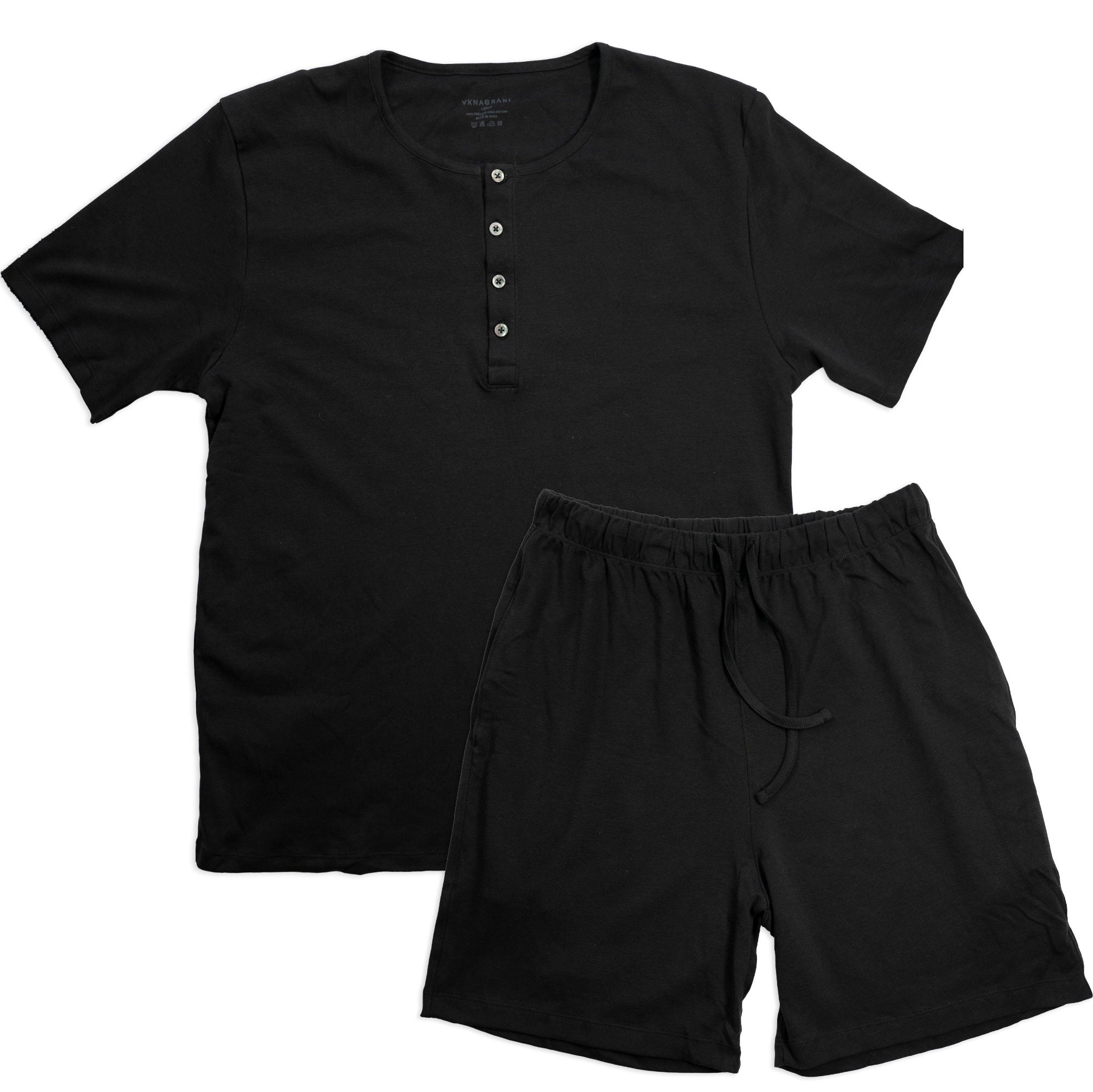 Peruvian Pima Cotton Short Sleeve Pajamas