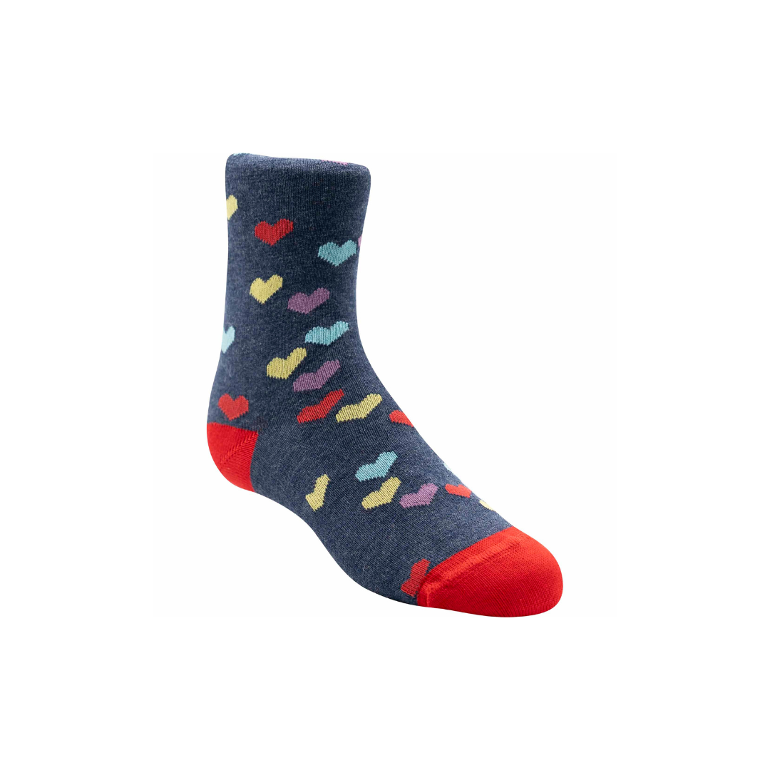 Toddler Heart Sock