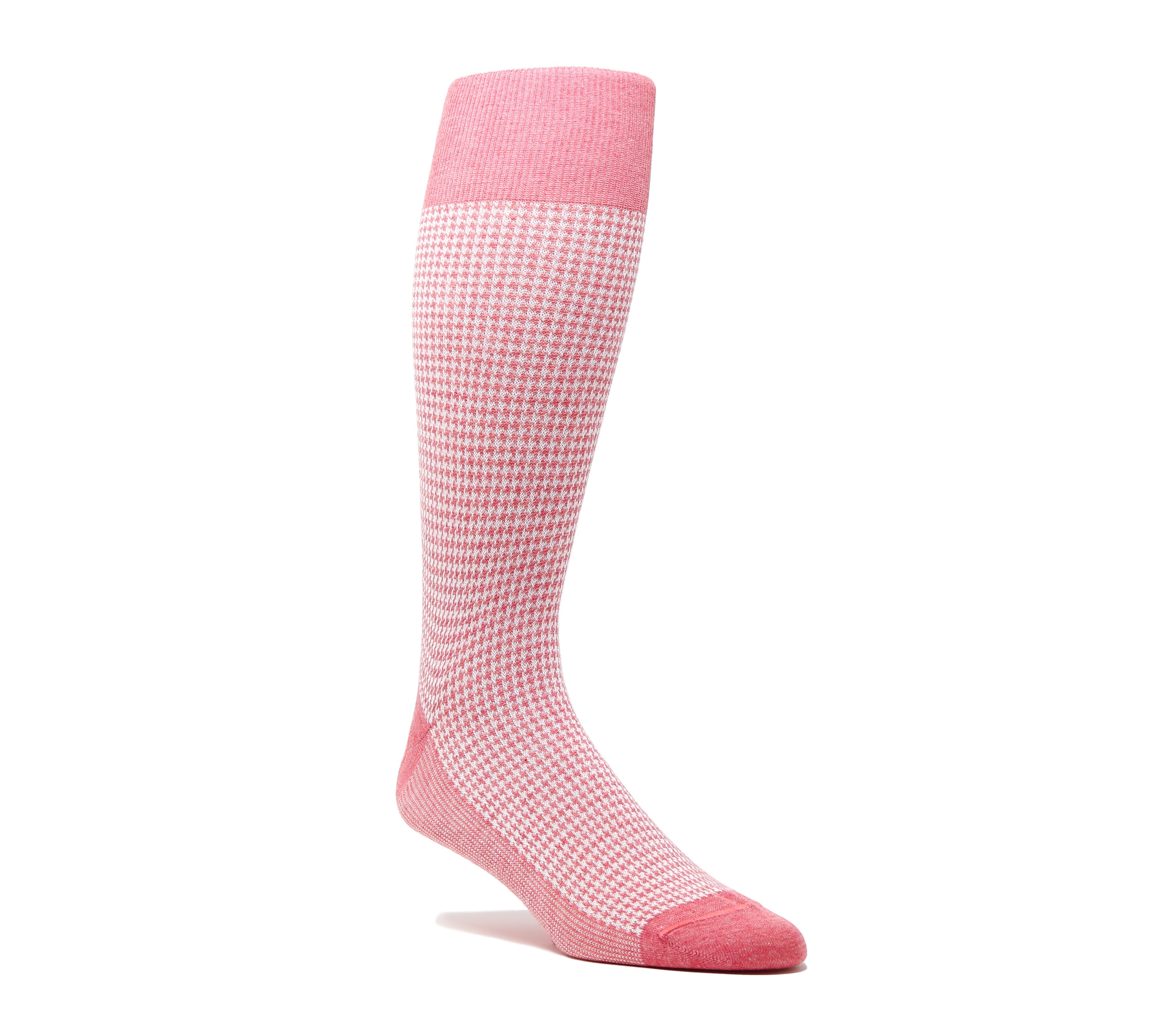 Heather Houndstooth Sock