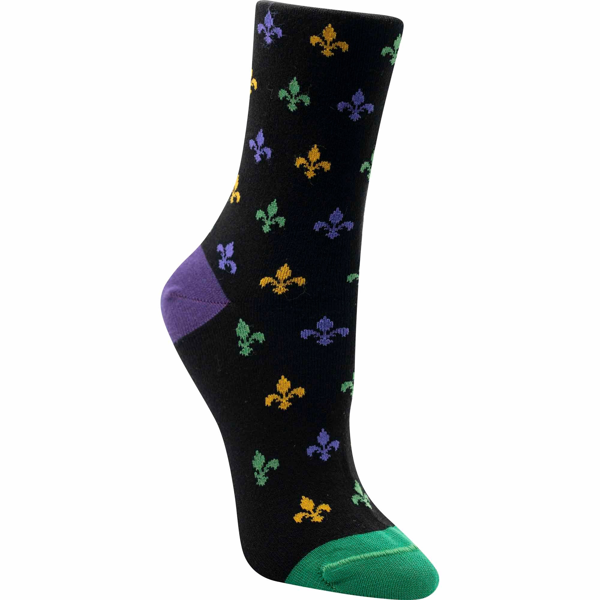 Women's Fleur De Lis Sock