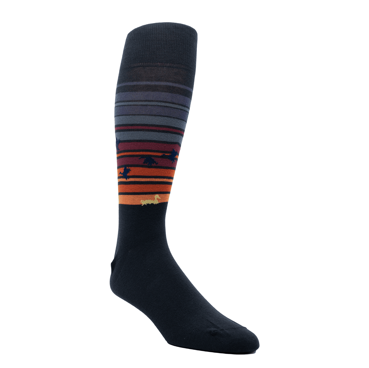 Sunset Silhouette Sock