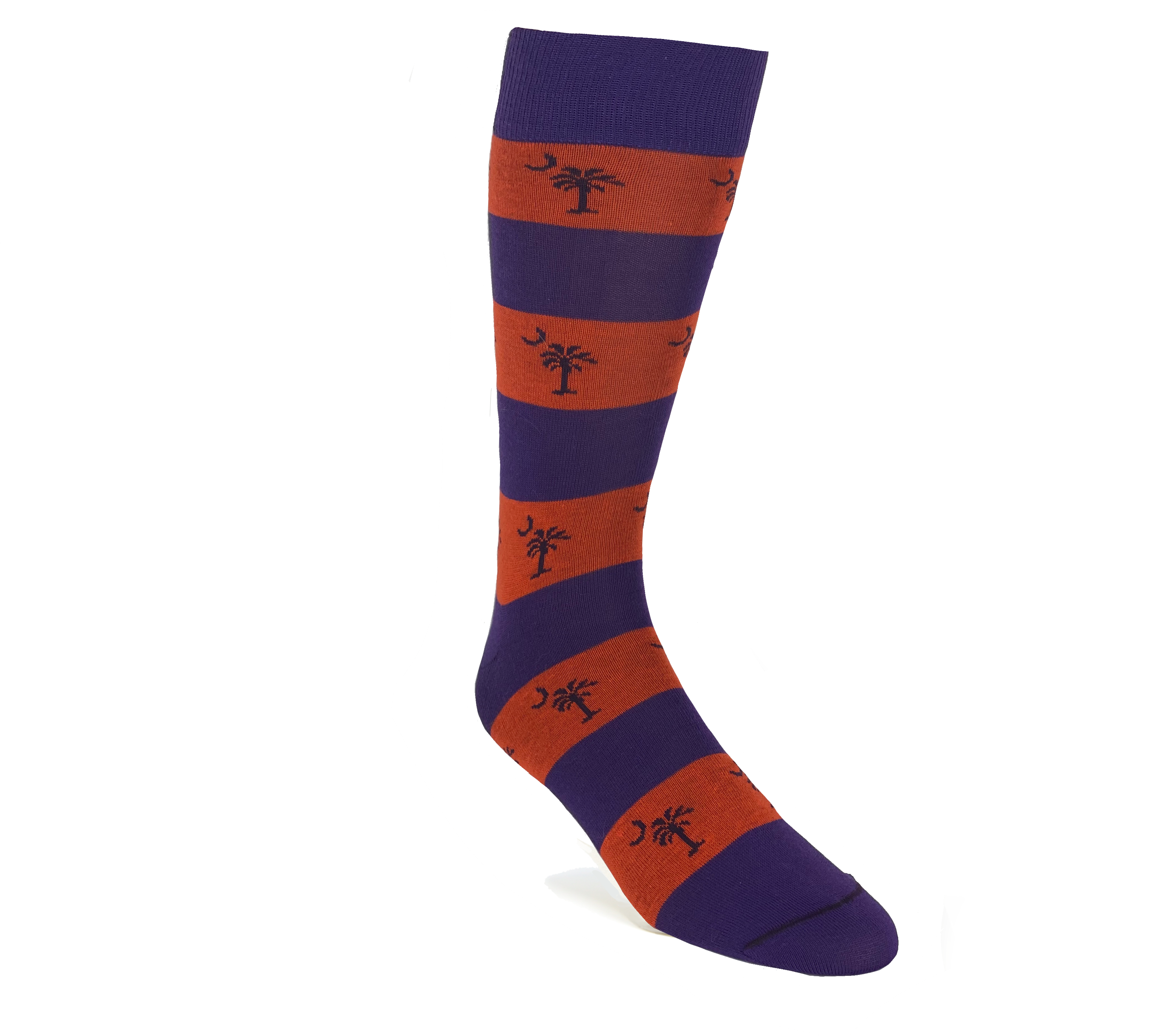 Palmetto Stripe Sock