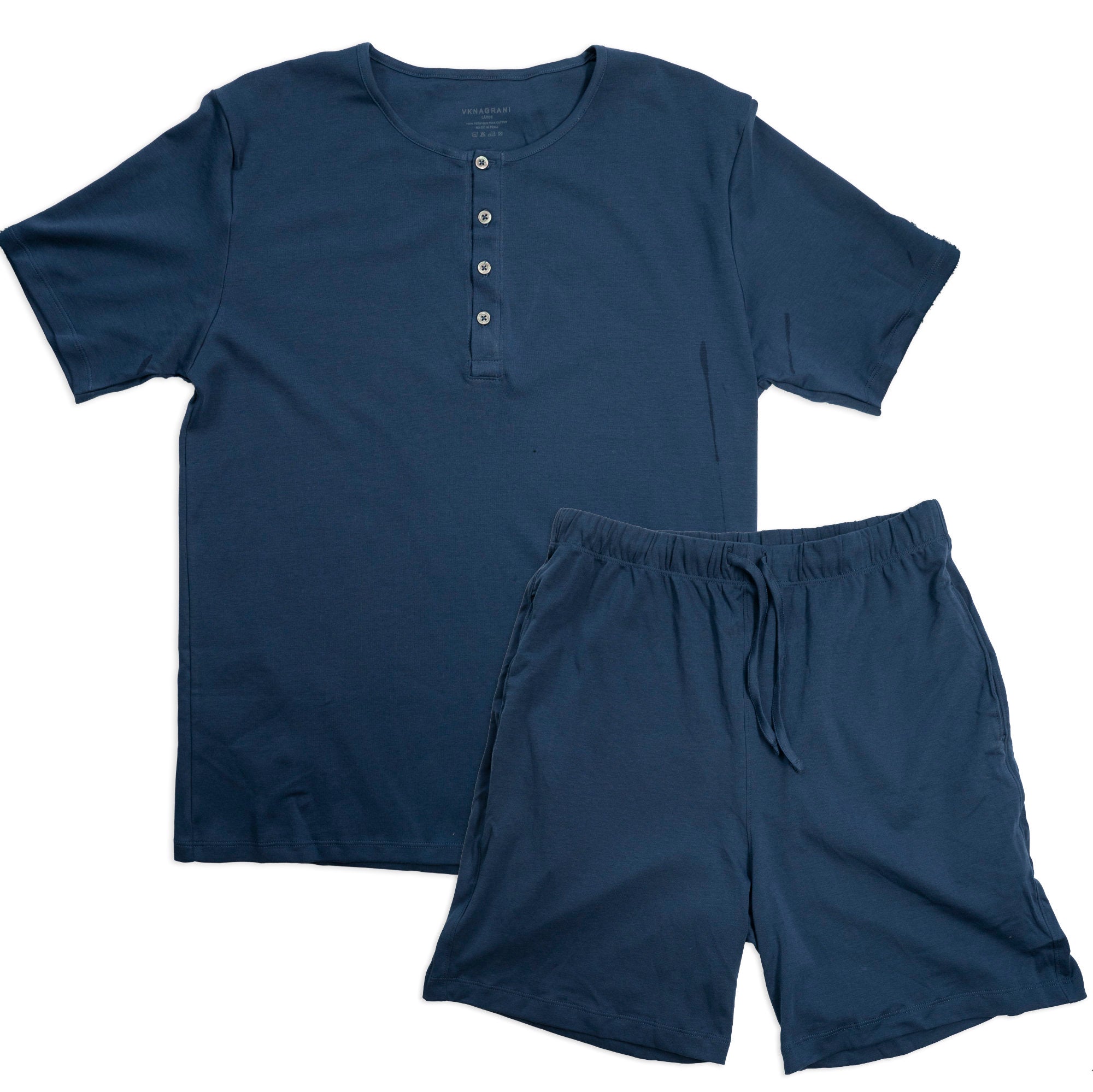 Peruvian Pima Cotton Short Sleeve Pajamas